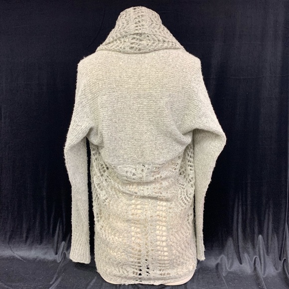 Simply Noelle convertible sweater cardi/pullover - Picture 3 of 9